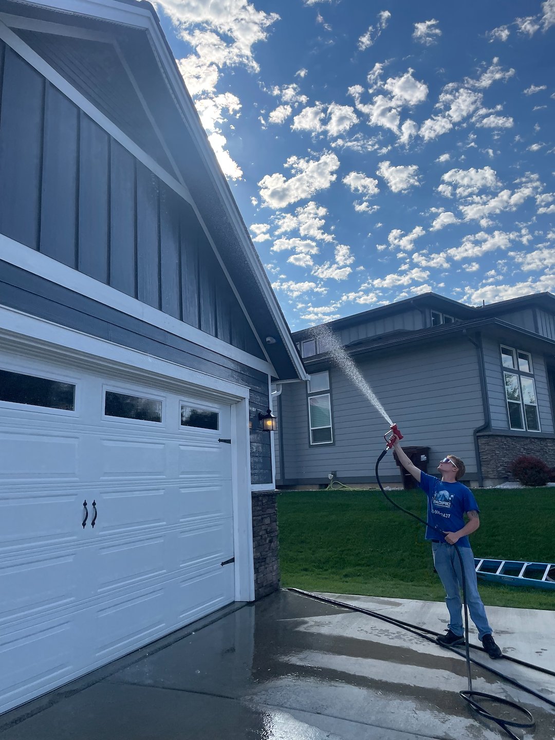 House Soft Washing and Window Washing in Pullman, WA Image