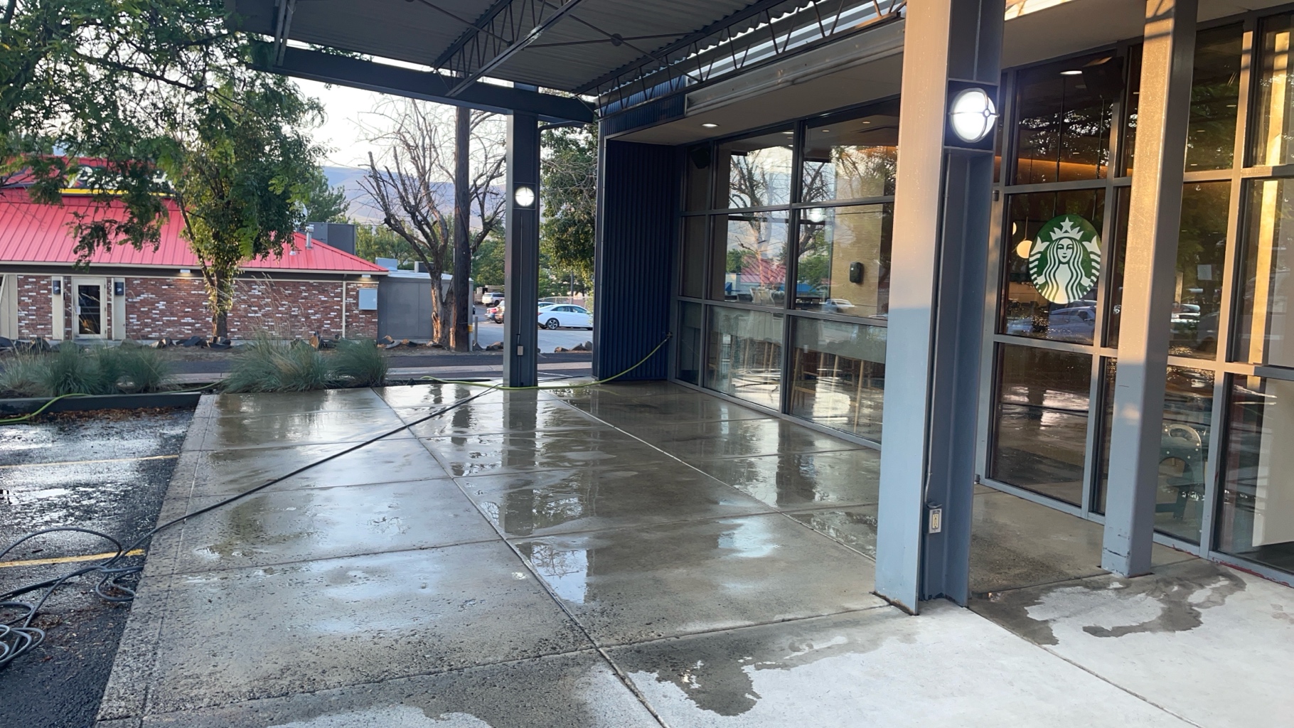 Starbucks Pressure Washing in Lewiston, ID Thumbnail