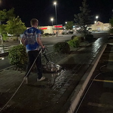 Starbucks-Pressure-Washing-in-Moses-Lake-WA 2