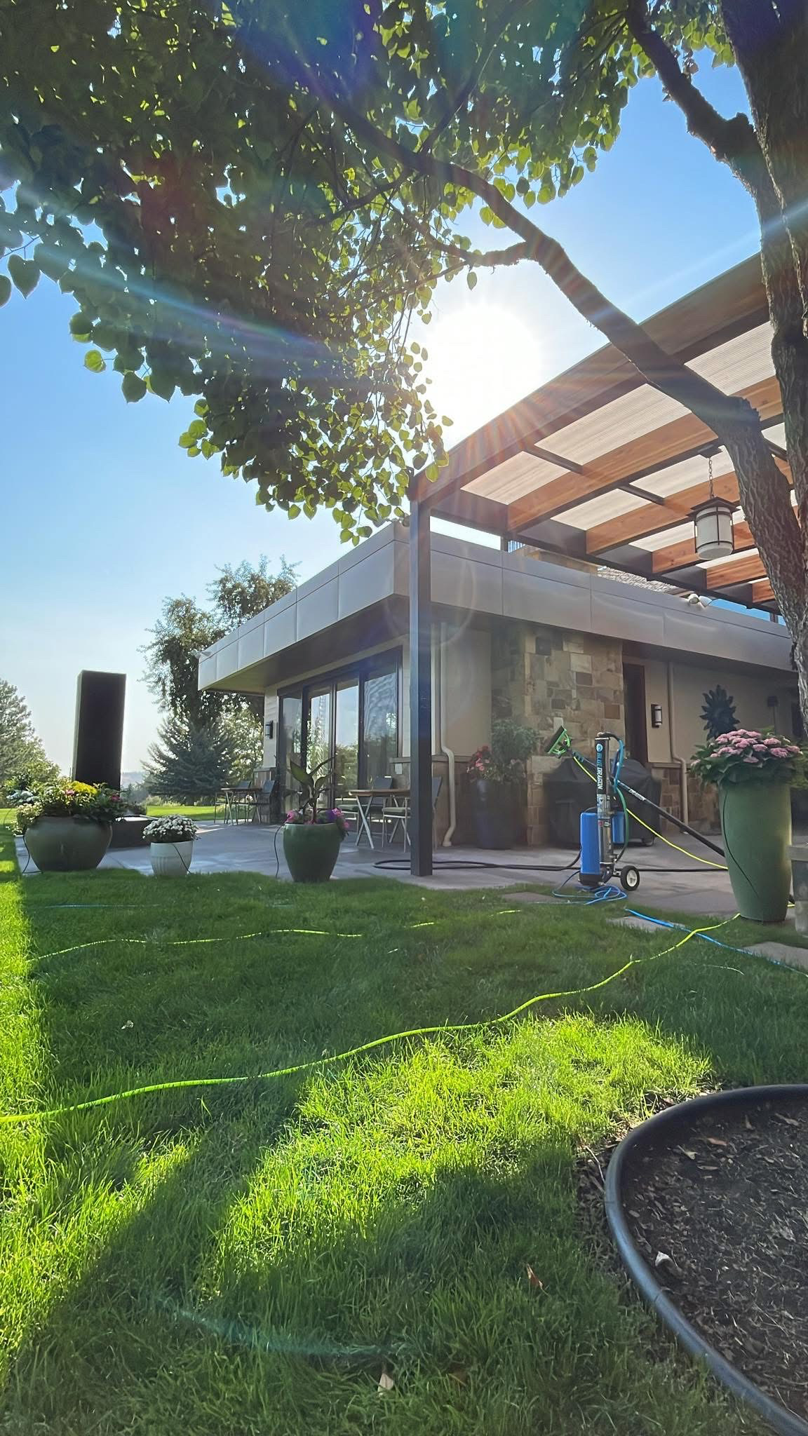 Water Fed Pole Window Washing in Pullman, WA Image