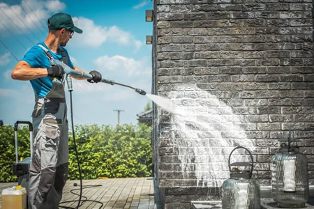 Soft washing